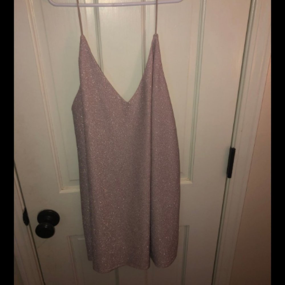 White Fox sparkle dress